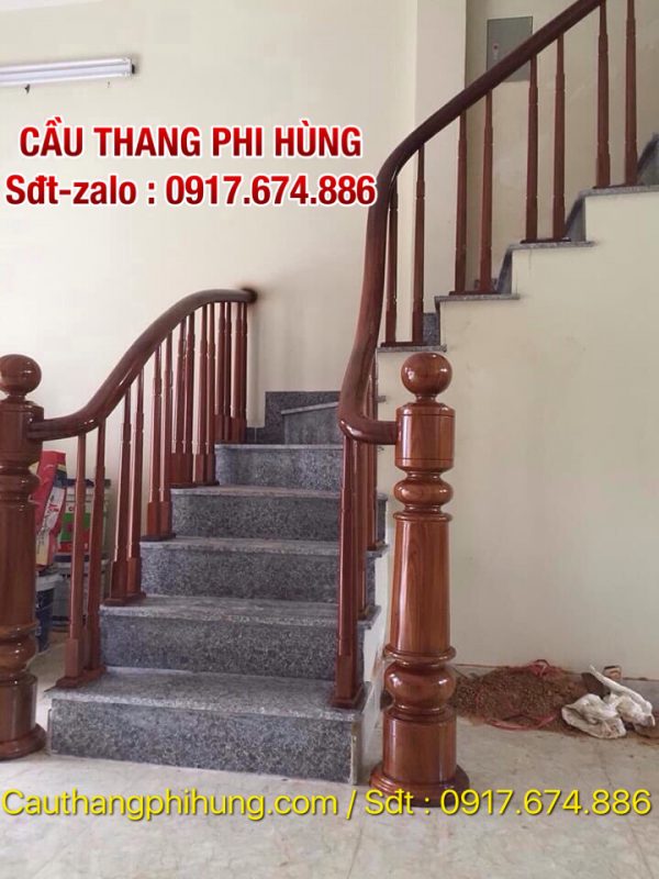 112 mẫu cầu thang gỗ, Cầu thang gỗ đẹp tại Hà Nội