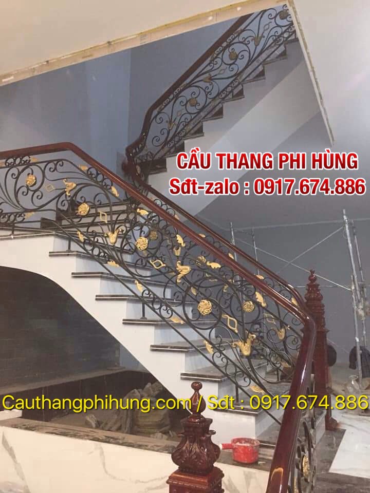 Top 100 mẫu lan can cầu thang sắt nghệ thuật, Cầu thang sắt mỹ thuật đẹp nhất tại Hà Nội
