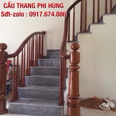 112 mẫu cầu thang gỗ, Cầu thang gỗ đẹp tại Hà Nội