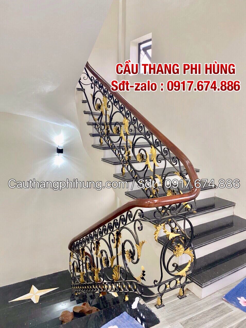 CẦU THANG SẮT MỸ THUẬT ĐẸP