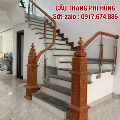 Mẫu Cầu Thang Kính Đẹp . Cầu Thang Kính Cường Lực Tại Hà Nội