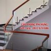CẦU THANG KÍNH CƯỜNG LỰC ĐẸP . CẦU THANG LAN CAN KÍNH GỖ TẠI HÀ NỘI