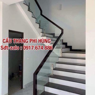 Cầu Thang Kính Cường Lực . Cầu Thang Gỗ Kính Đẹp