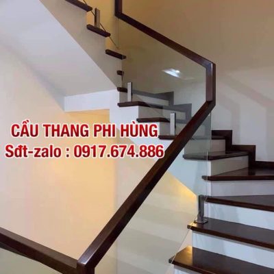 Cầu Thang Kính Cường Lực . Cầu Thang Gỗ Kính Đẹp Tại Hà Nội