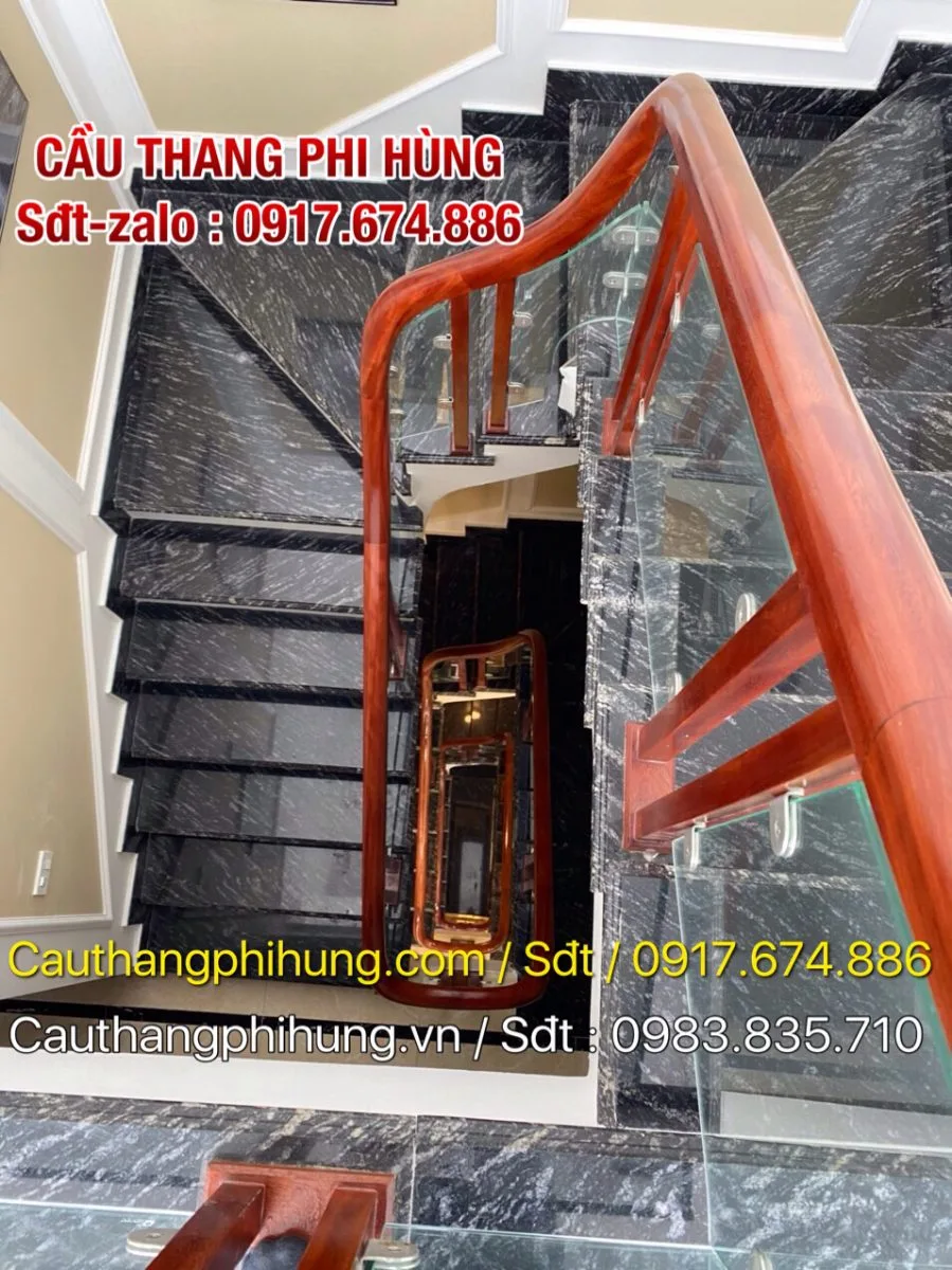 LAN CAN CẦU THANG KÍNH THÁI BÌNH