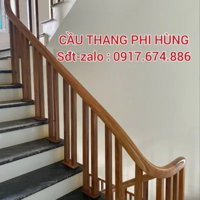 Cầu Thang Gỗ Lim Nam Phi Đẹp . Cầu Thang Con Tiện Gỗ Đẹp