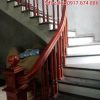 Cầu Thang Gỗ Lim Nam Phi Tại Hà Nội. Mẫu Cầu Thang Con Tiện Gỗ Đẹp