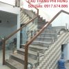 Cầu Thang Gỗ Kính Đẹp Hiện Đại. Mẫu Cầu Thang Kính Cường Lực Đẹp