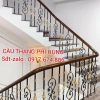 Cầu Thang Sắt Đẹp Nghệ Thuật . Cầu Thang Lan Can Sắt Tay Vịn Gỗ