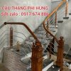 Cầu Thang Inox Tay Gỗ Đẹp . Mẫu Cầu Thang Gỗ Inox Tại Hà Nội