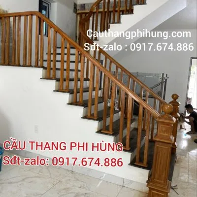 Cầu Thang Gỗ Tại Hà Nội . Cầu Thang Gỗ Lim Nam Phi Đẹp