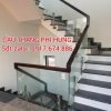 Cầu Thang Lan Can Kính Cường Lực . Cầu Thang Gỗ Kính Đẹp Tại Hà Nội