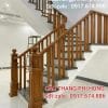 Cầu Thang Gỗ Tại Hà Nội. Lan Can Cầu Thang Con Tiện Gỗ
