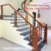 Cầu Thang Lan Can Kính Gỗ Đẹp . Tay Vịn Cầu Thang Kính Đẹp Tại Hà Nội