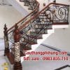 Cầu Thang Sắt Mỹ Thuật Đẹp Tại Hà Nội . Lan Can Cầu Thang Sắt Nghệ Thuật