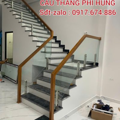 Cầu Thang Kính Cường Lực Đẹp . Cầu Thang Kính Đẹp Hiện Đại