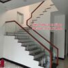 Cầu Thang Gỗ Kính Đẹp Hiện Đại . Tay Vịn Cầu Thang Kính Tại Hà Nội