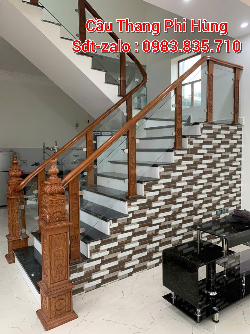 Cầu Thang Kính Chân Trụ Gỗ Đẹp . Cầu Thang Kính Cường Lực Đẹp Cầu Thang Kính Chân Trụ Gỗ Đẹp . Cầu Thang Kính Cường Lực Đẹp